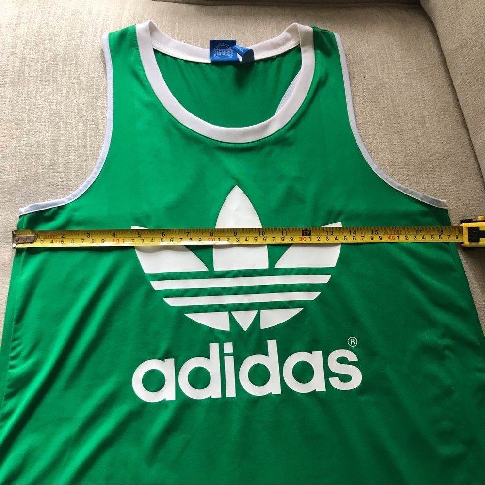 🟧Men’s Green/White Adidas Jersey. Size Medium - Picture 8 of 10